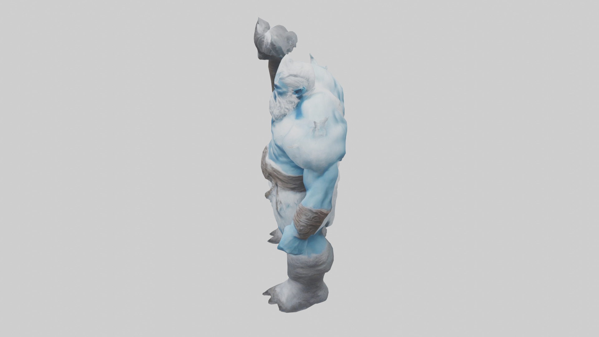 Frost Giant model Low-poly 3D model_27