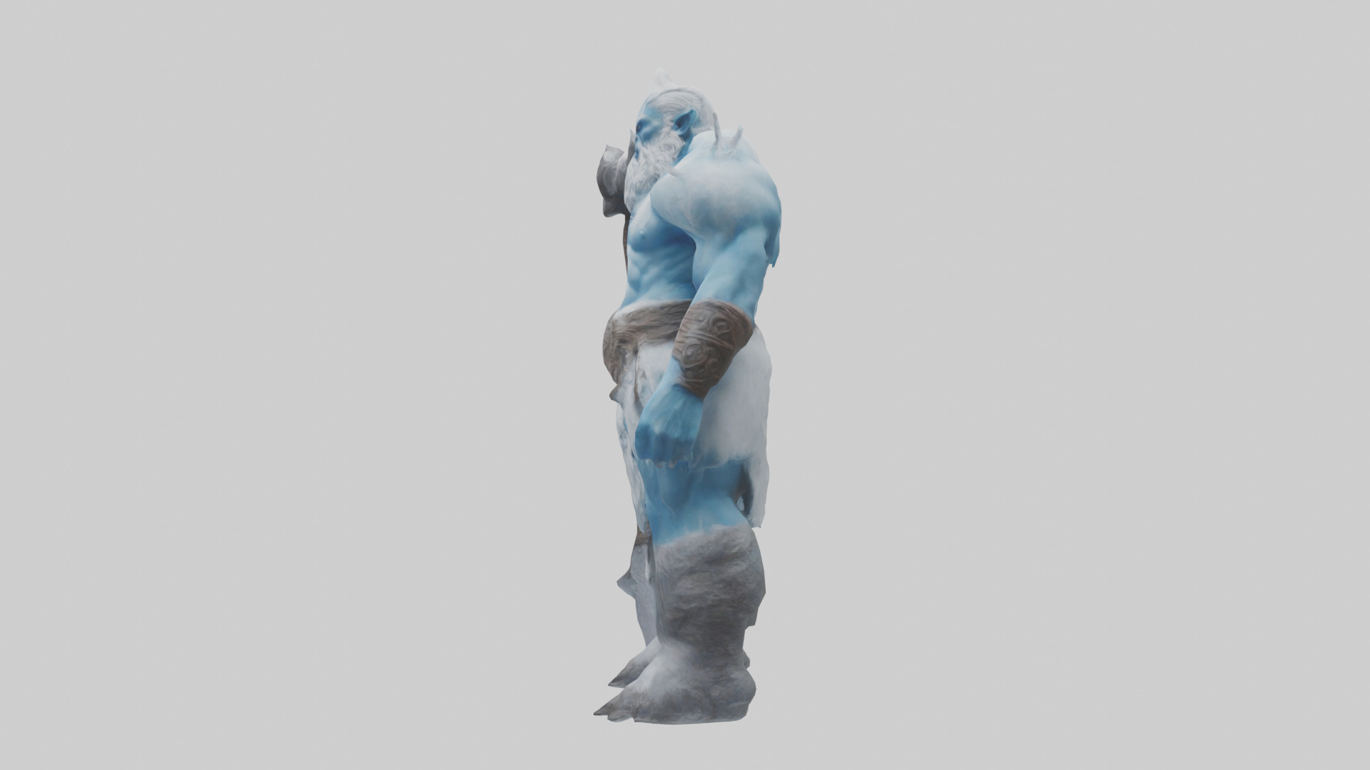 Frost Giant model Low-poly 3D model_22