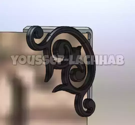 3D Mirror Bracket European