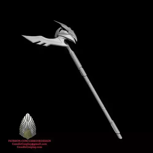 Marvel Rivals Adam Warlock Staff 3D DIGITAL DOWNLOAD