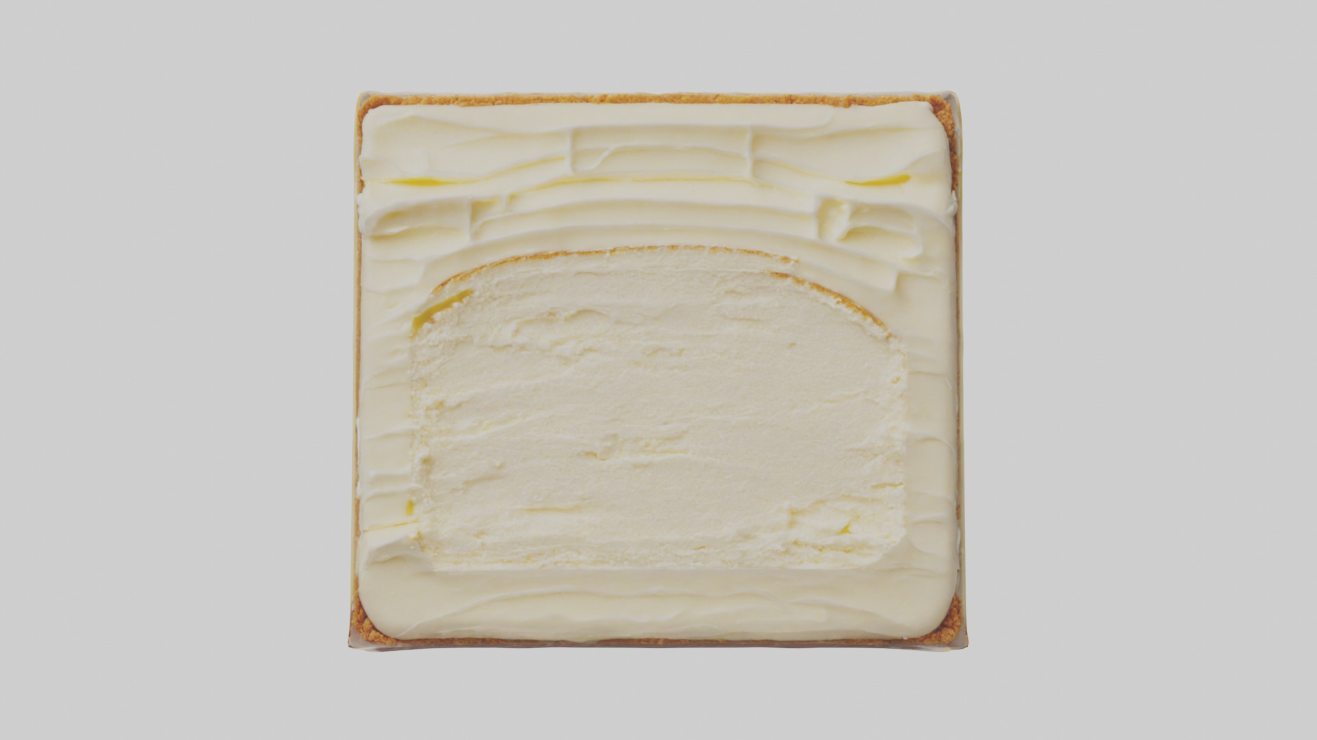 Frozen Cheesecake Pack model Low-poly 3D model_9