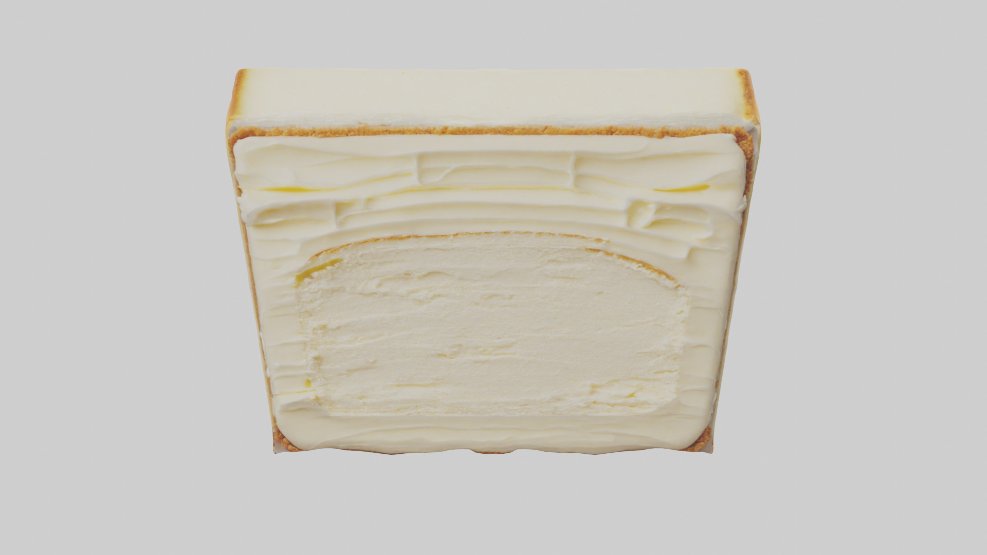 Frozen Cheesecake Pack model Low-poly 3D model_16