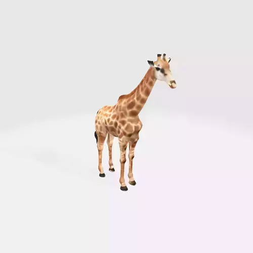 Giraffe Wildlife Animal Figurine