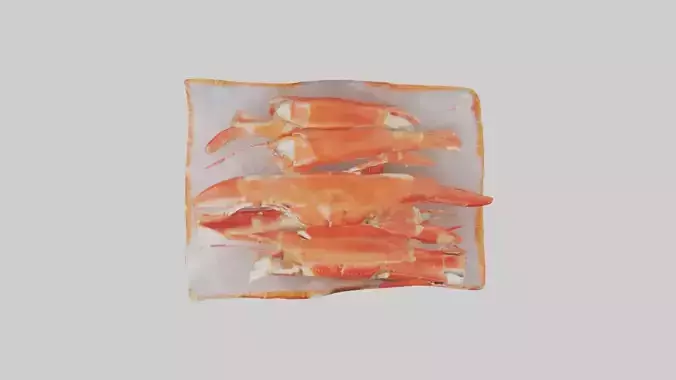 Frozen Crab Legs Pack model