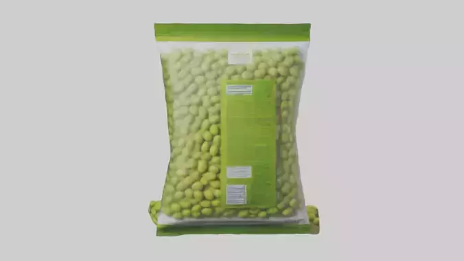 Frozen Edamame Pack model
