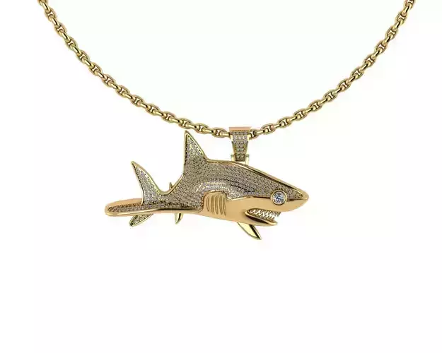 Shark Pendant