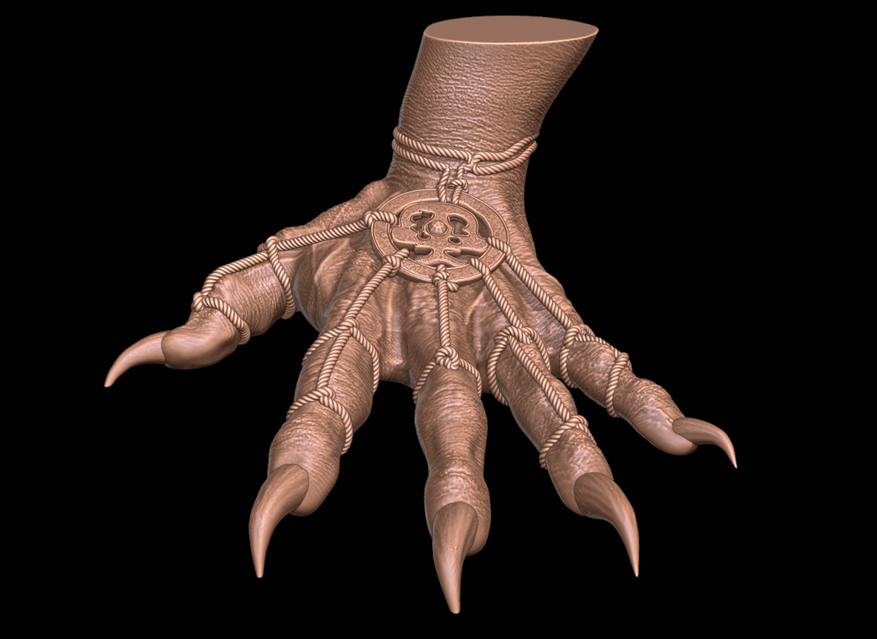 HAND OF MALIKETH THE BLACK BLADE - ELDEN RING  3D print model_10