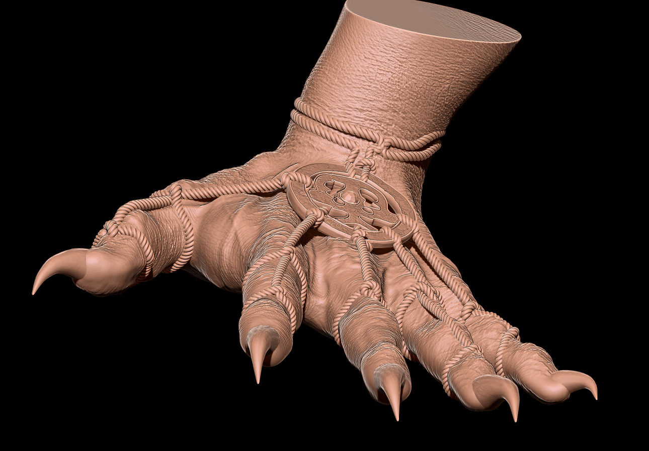 HAND OF MALIKETH THE BLACK BLADE - ELDEN RING  3D print model_1
