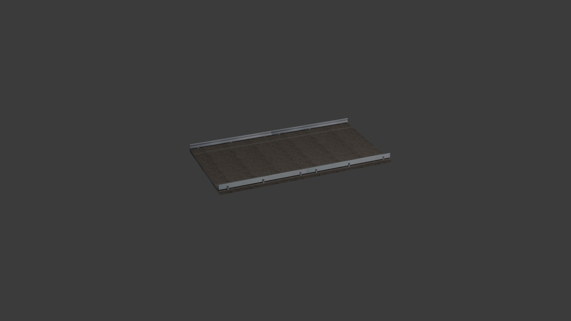 3D Model Rugged Road Track  3D model_2