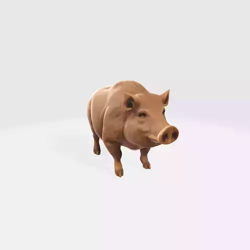 Cute Lifelike boar