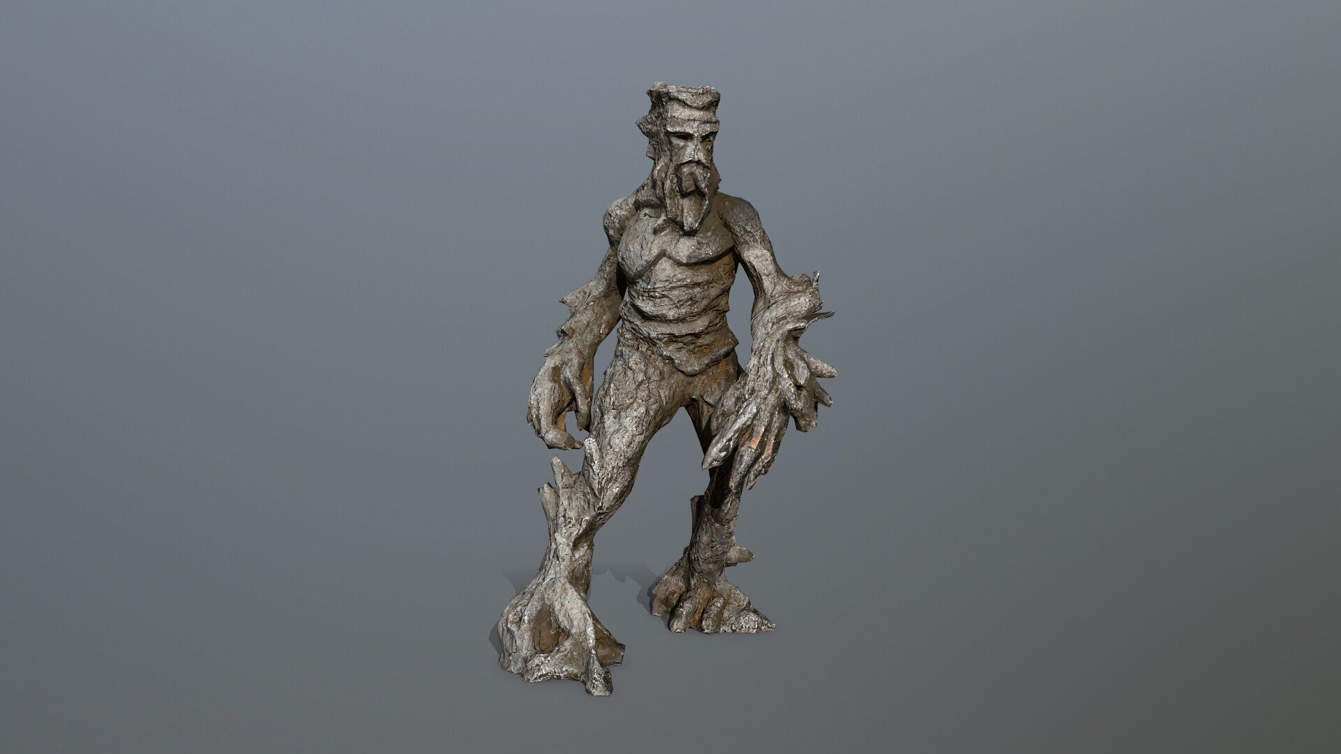 Golem Low-poly 3D model_2