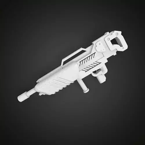 sci-fi artillery piece