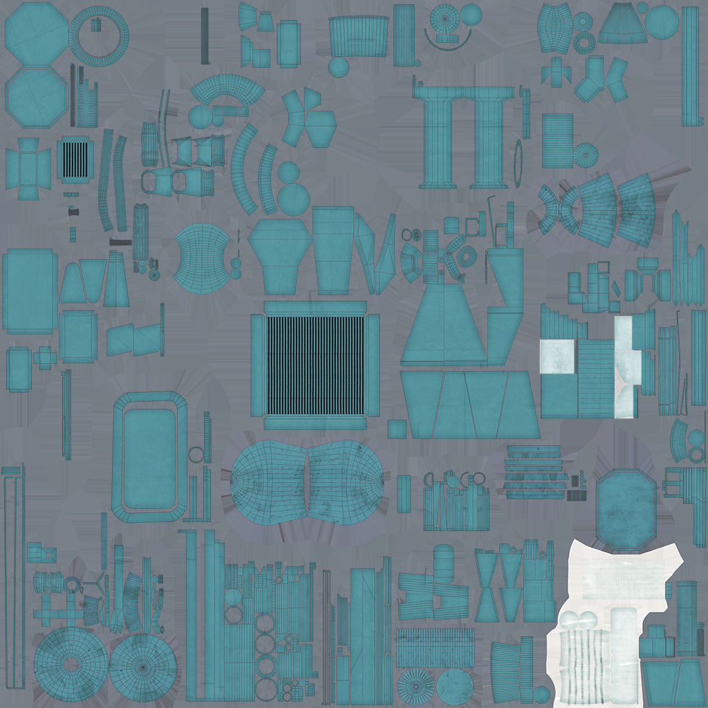 DDGH39 HMAS Hobart Low-poly 3D model_15