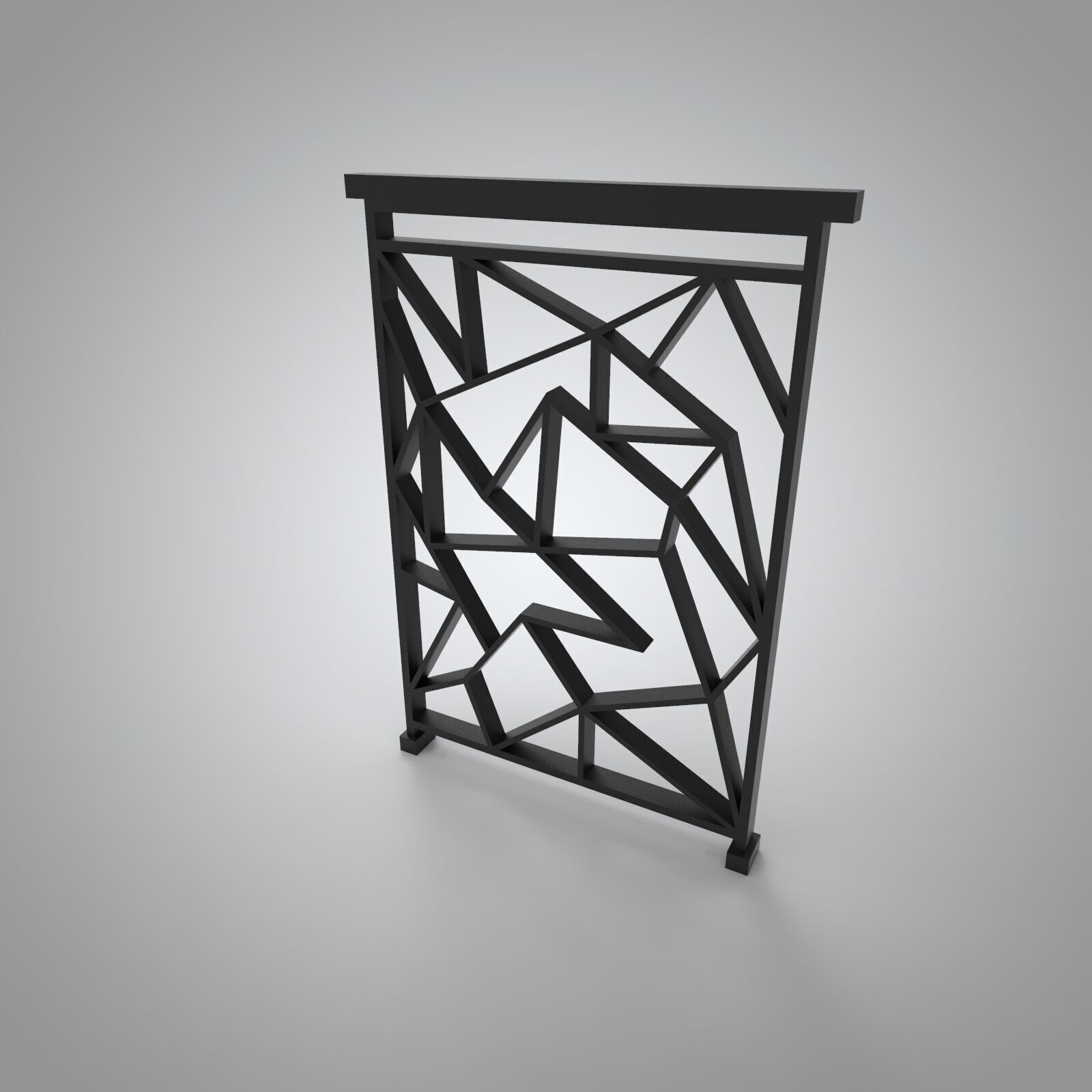 railing 2 3D print model_4