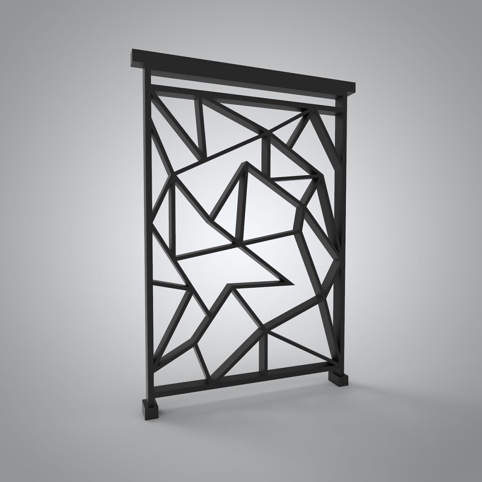 railing 2 3D print model_3