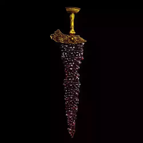 MALIKETH BLACK BLADE SWORD - ELDEN RING Free 3D print model