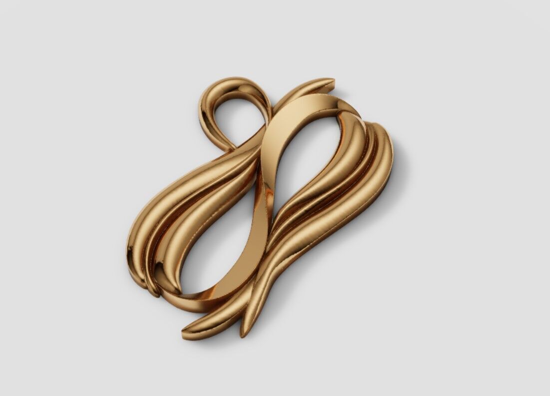 Fish in infinity 3D print model_3