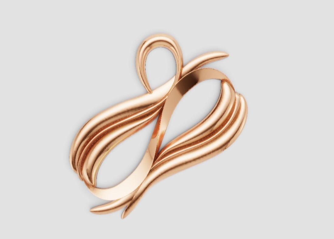 Fish in infinity 3D print model_6