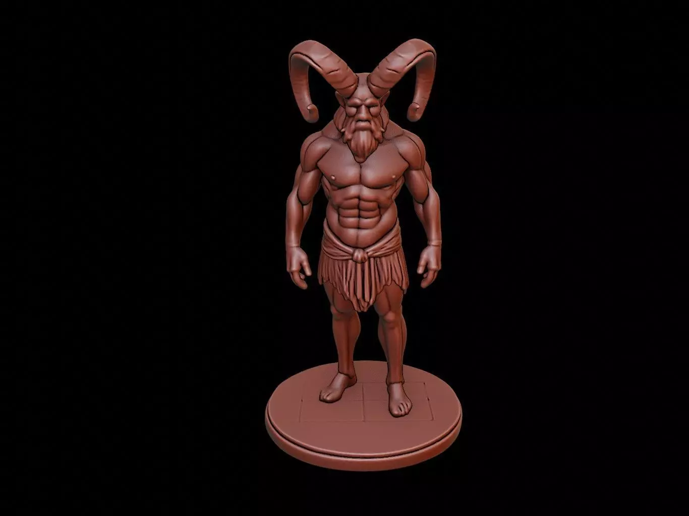 Satyr Figure 3D print model