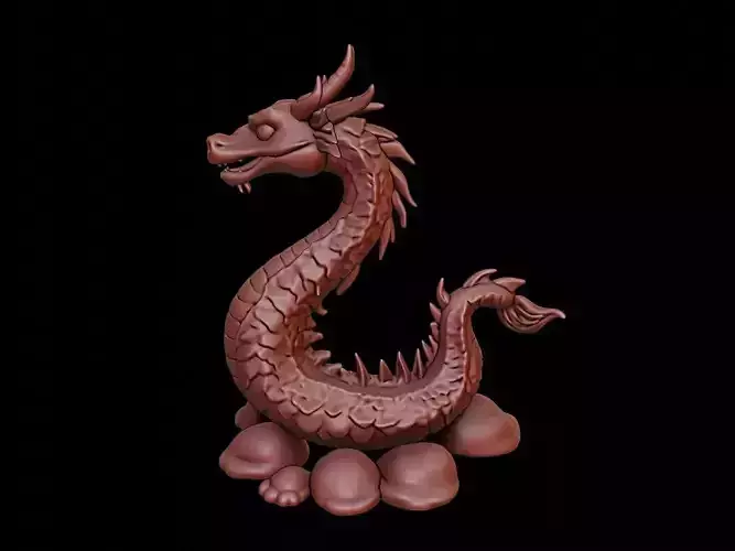 Sea Serpent Figure