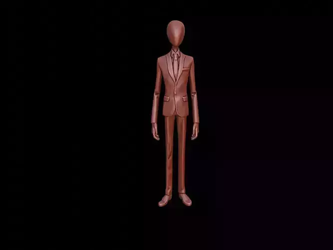 Slender Man Figure 3D print model