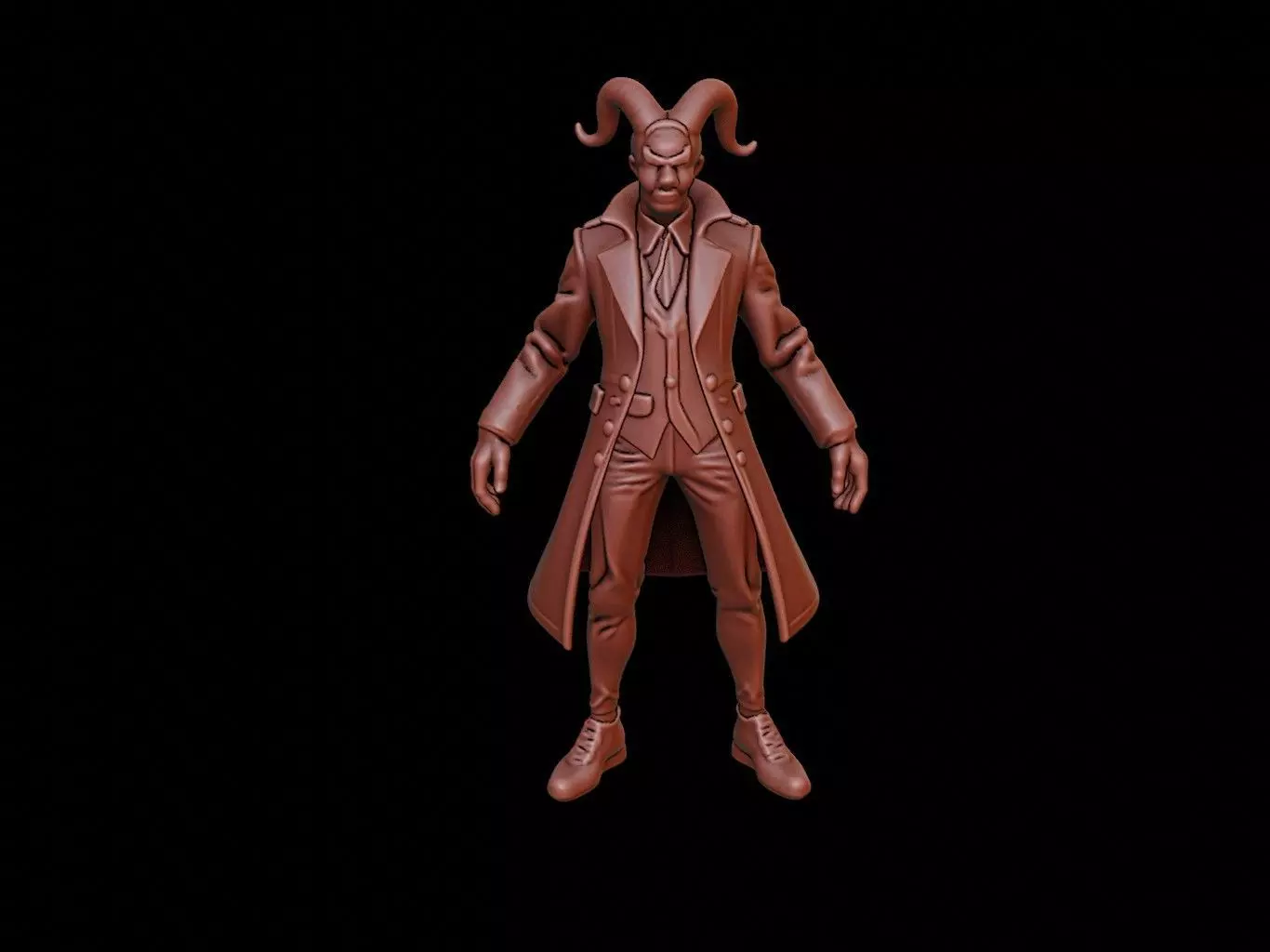 Spring-Heeled Jack Figure 3D print model_0