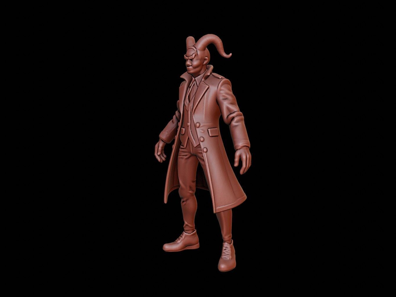 Spring-Heeled Jack Figure 3D print model_2