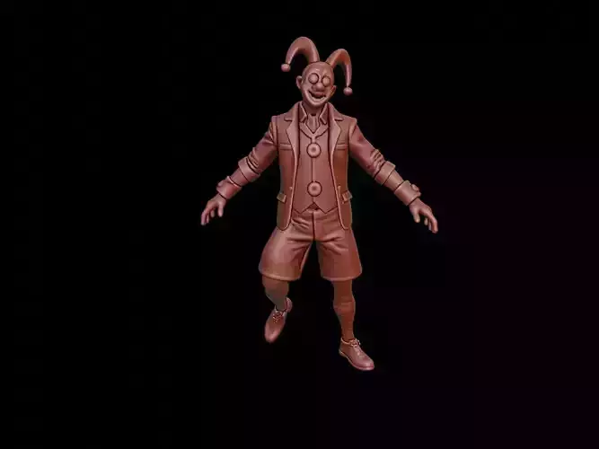 Spring-Heeled Jack Figure 3D print model