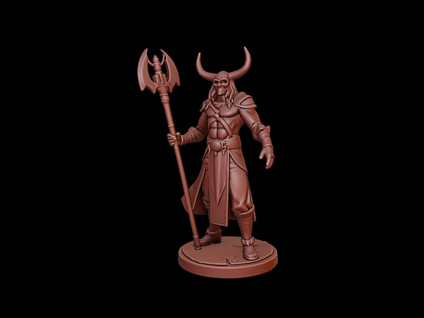 Warlock Figure 3D print model_1