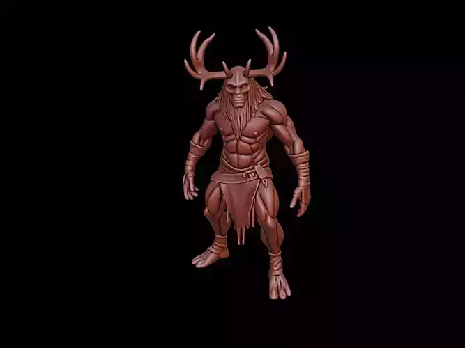 Wendigo Figure 3D print model