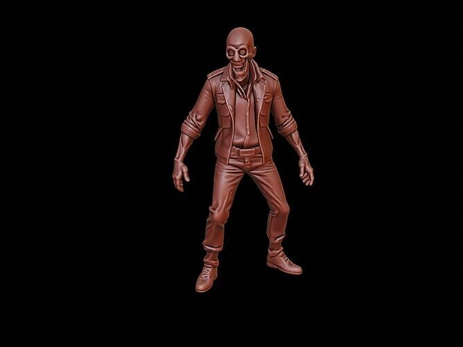 Zombie Figure 3D print model