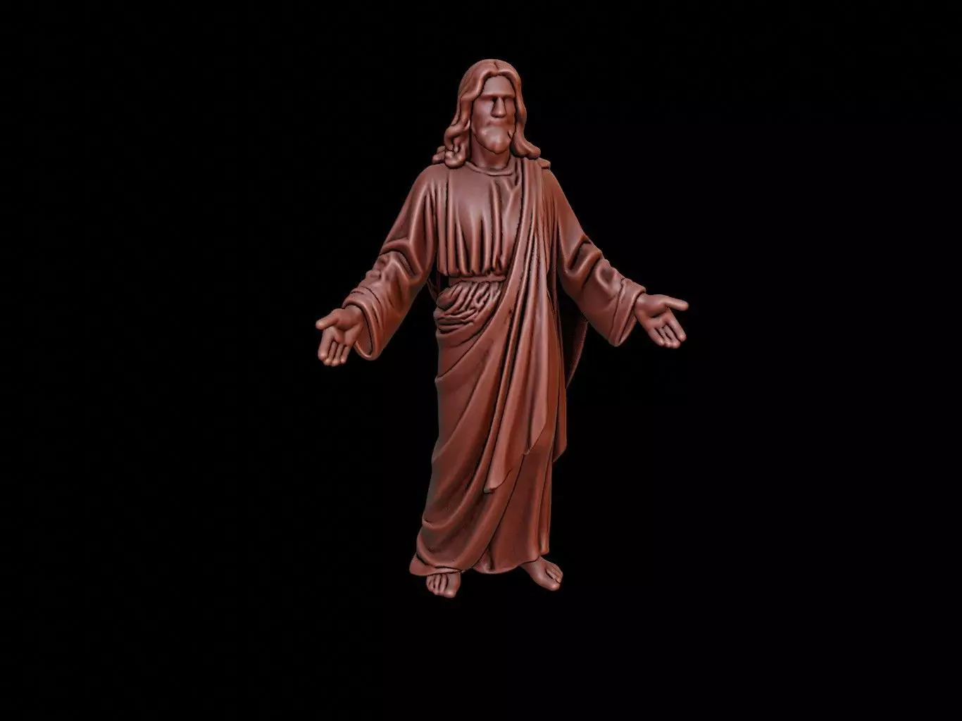 jesus Figure 3D print model_0