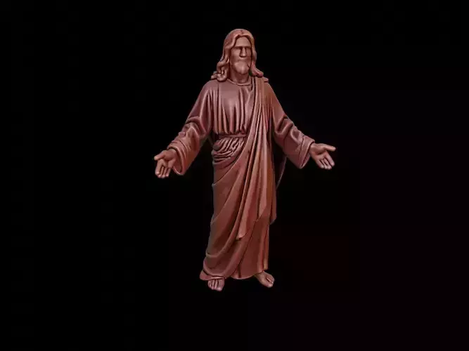 jesus Figure 3D print model