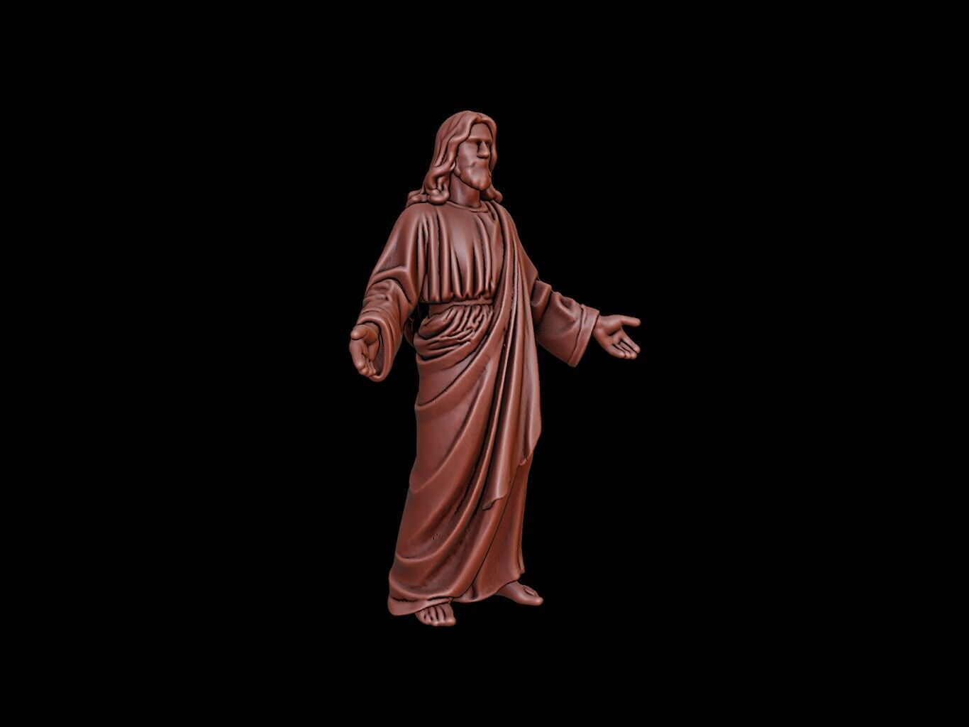 jesus Figure 3D print model_1