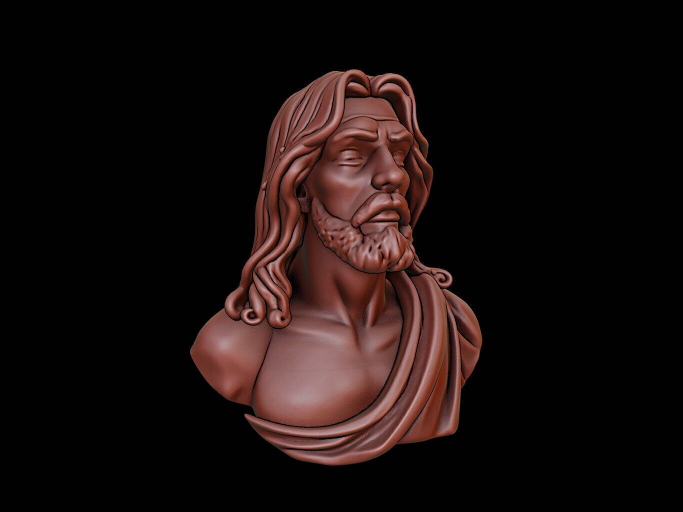 jesus Figure 3D print model_1