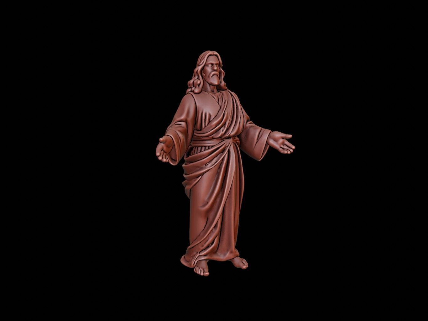 jesus Figure 3D print model_1