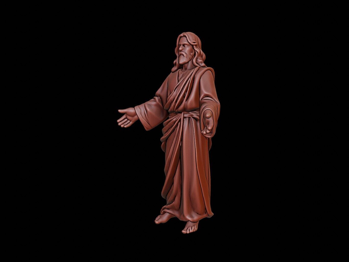 jesus Figure 3D print model_2