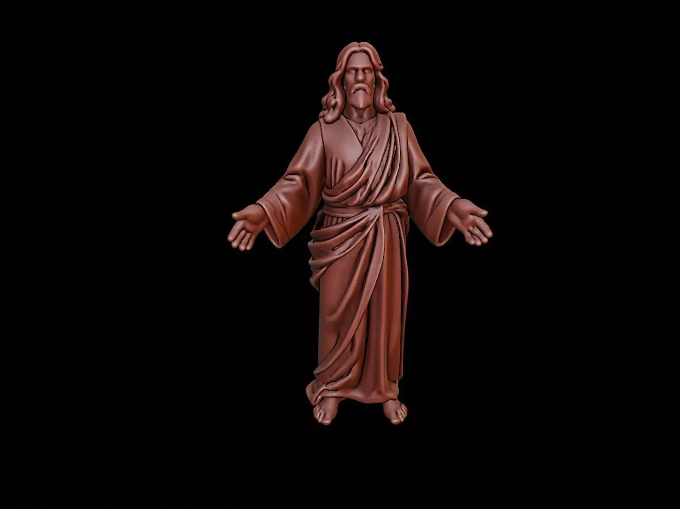 jesus Figure 3D print model_0