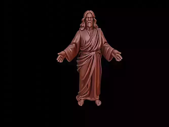 jesus Figure 3D print model