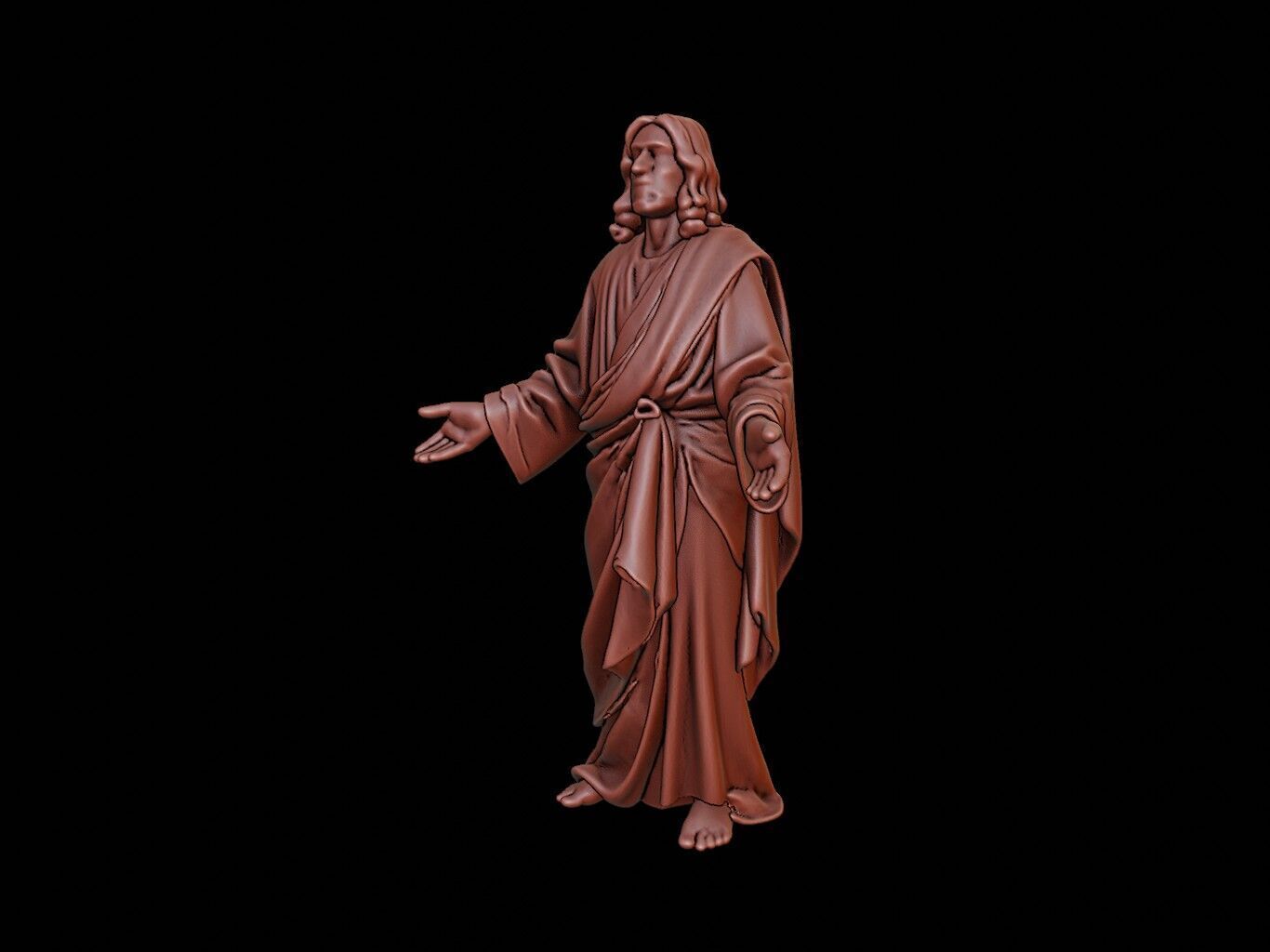 jesus Figure 3D print model_2