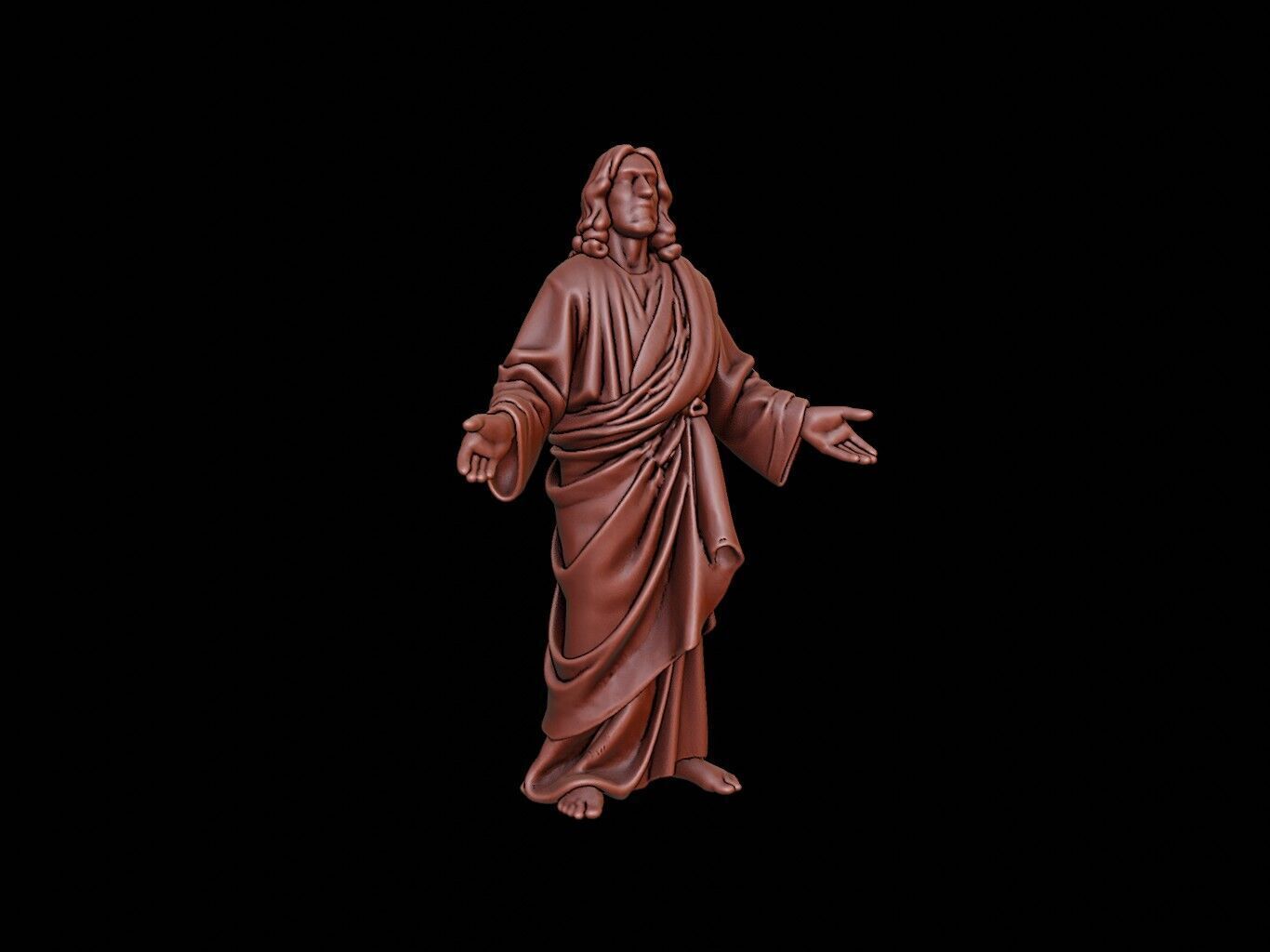 jesus Figure 3D print model_1