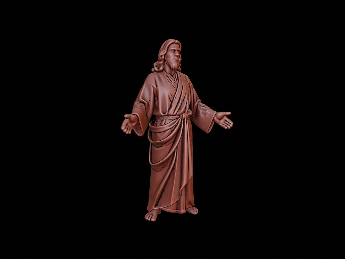 jesus Figure 3D print model_1