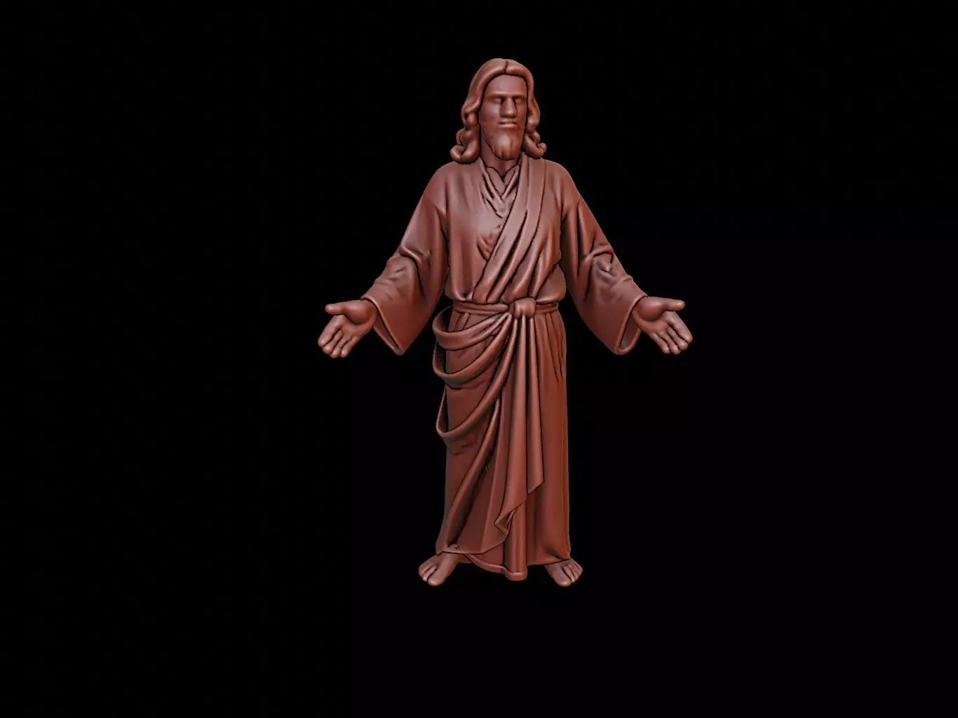 jesus Figure 3D print model_0
