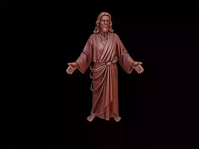 jesus Figure 3D print model
