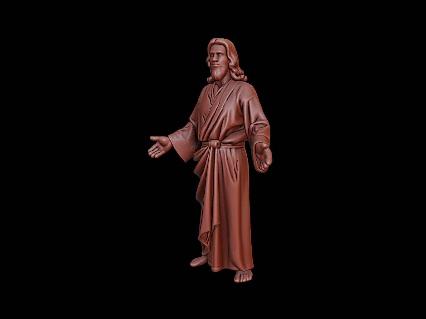 jesus Figure 3D print model_2