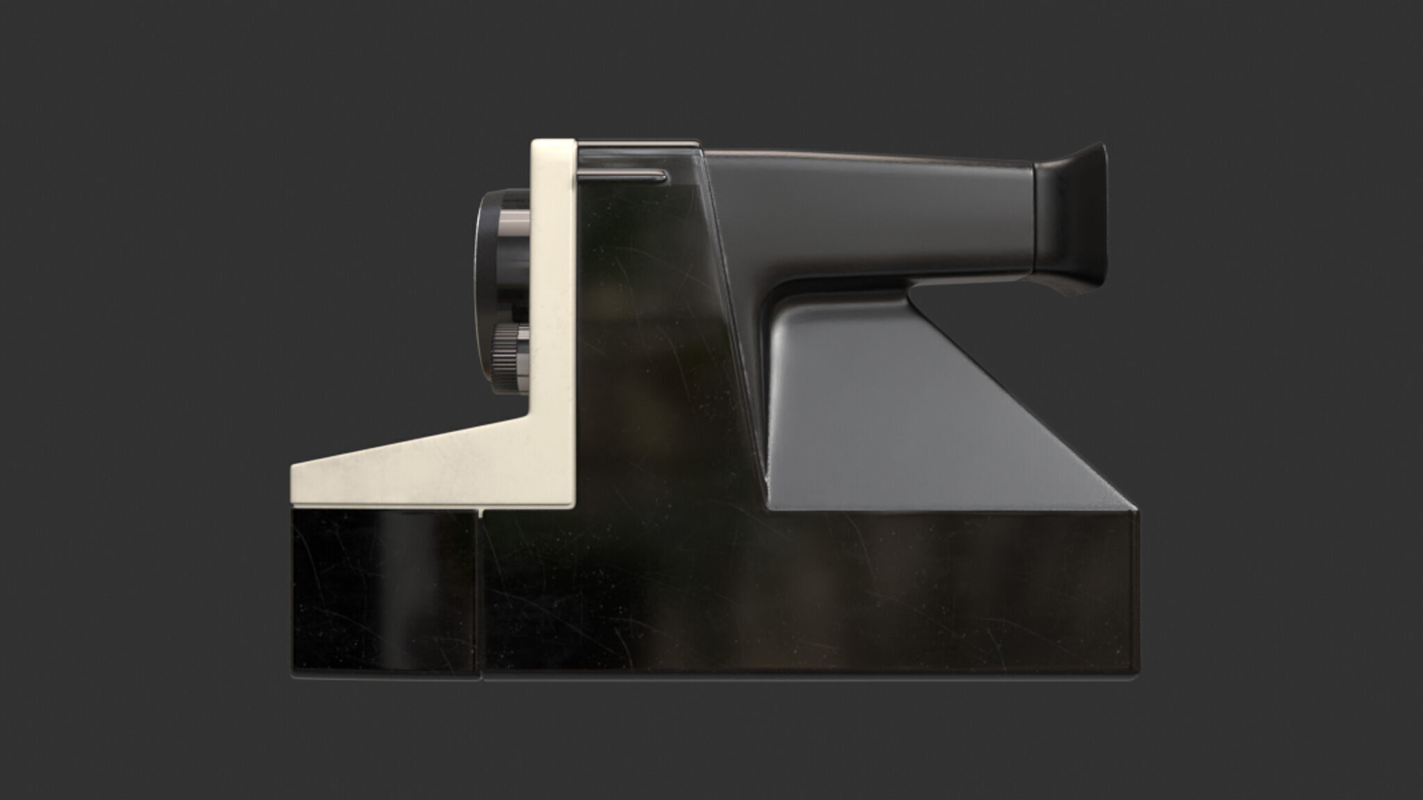 Polaroid OneStep Camera - Vintage 3D model_4