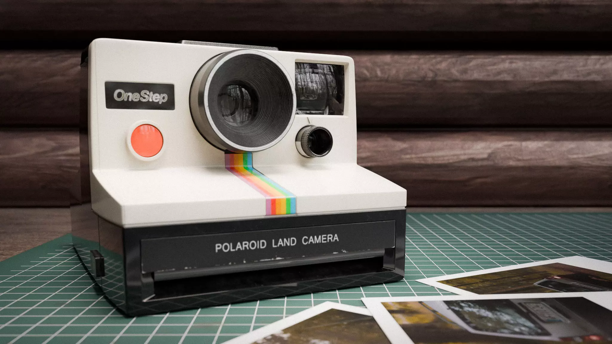 Polaroid OneStep Camera - Vintage 3D model_0