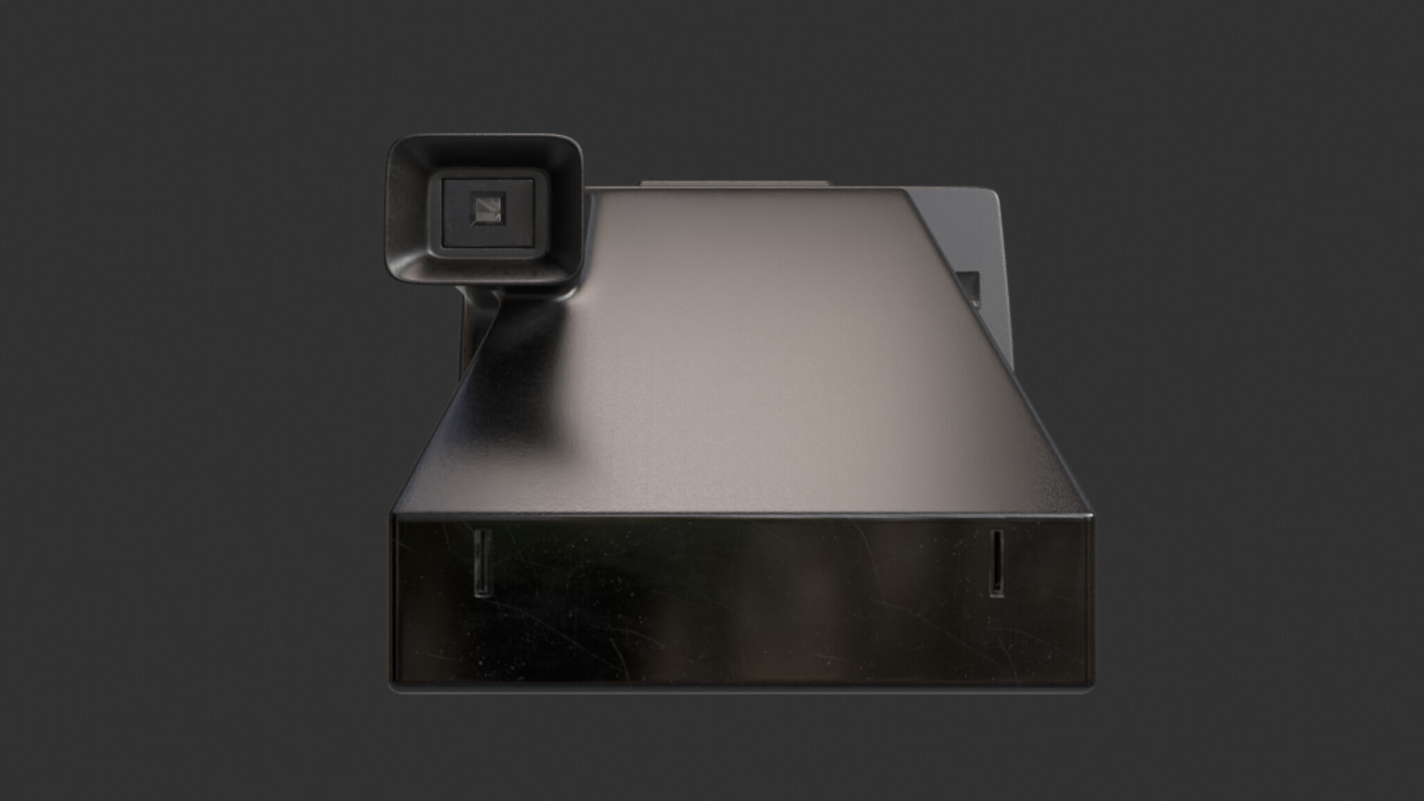 Polaroid OneStep Camera - Vintage 3D model_3