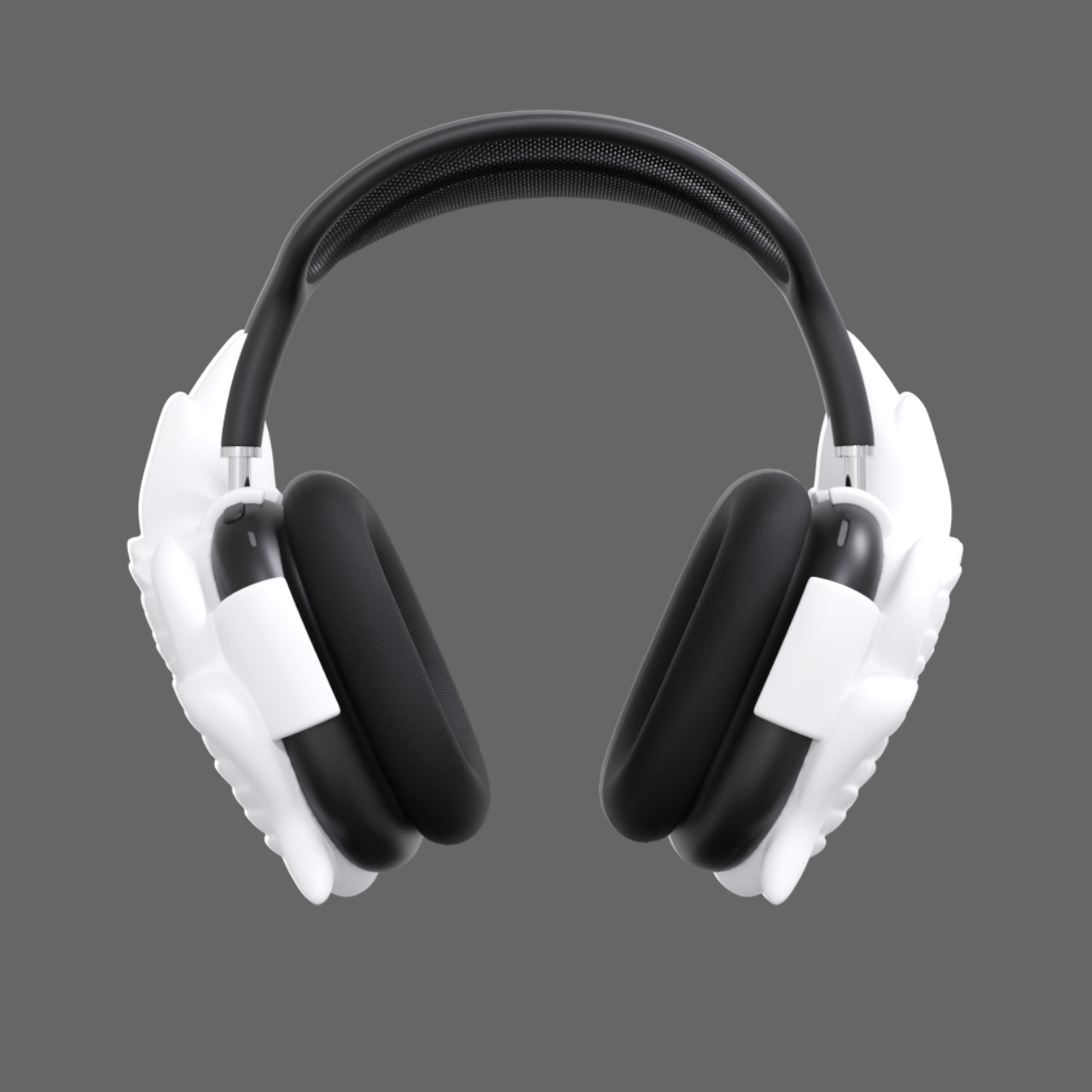 Feather Wings AirPods Max Attachment 3D print model_1