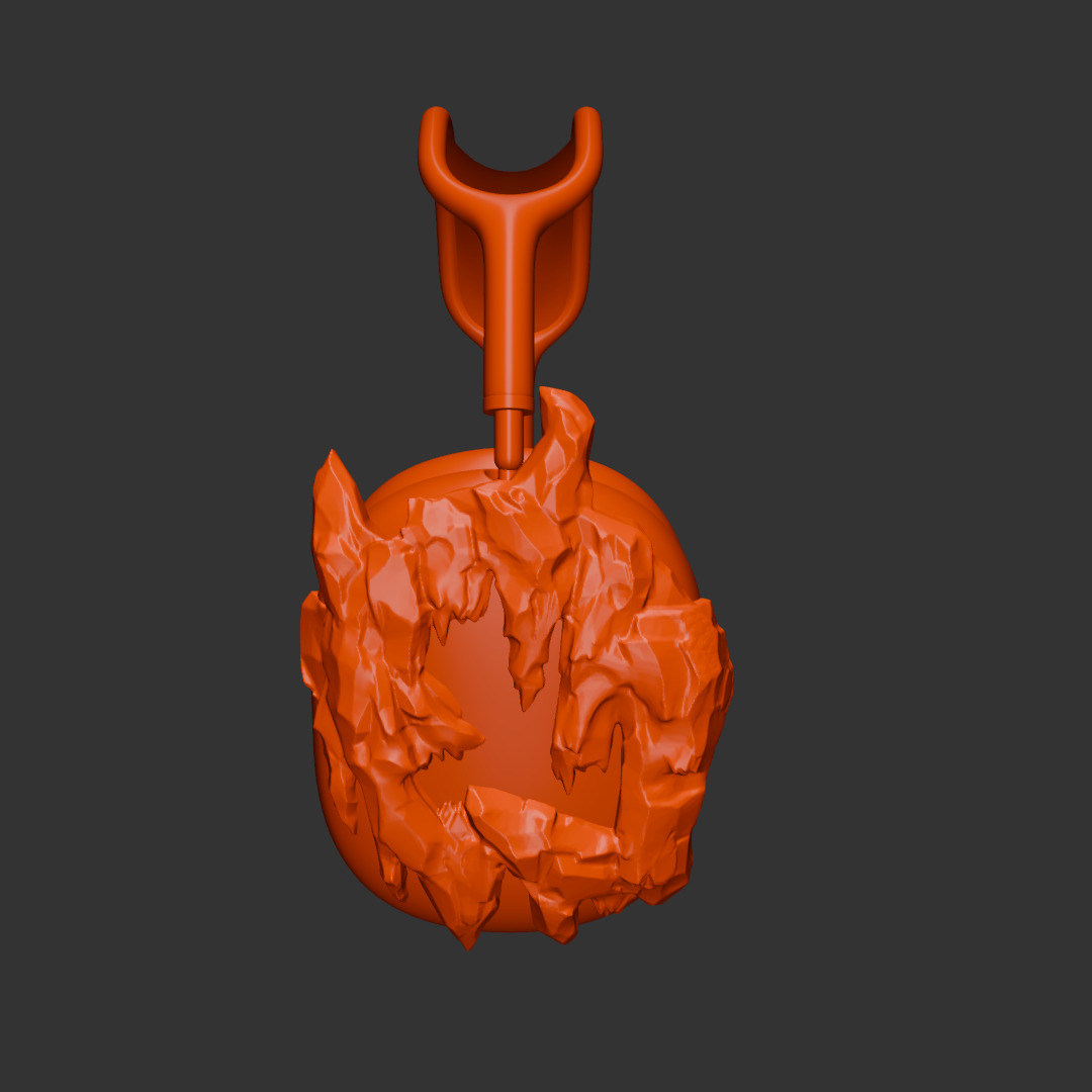 ice AirPods Max Attachment 3D print model_7